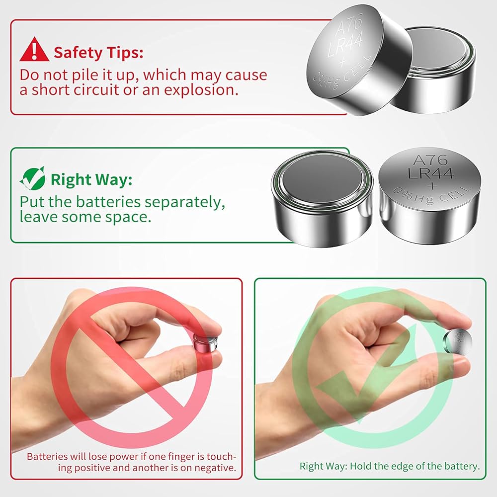 Safety Concerns with LR44 Batteries
